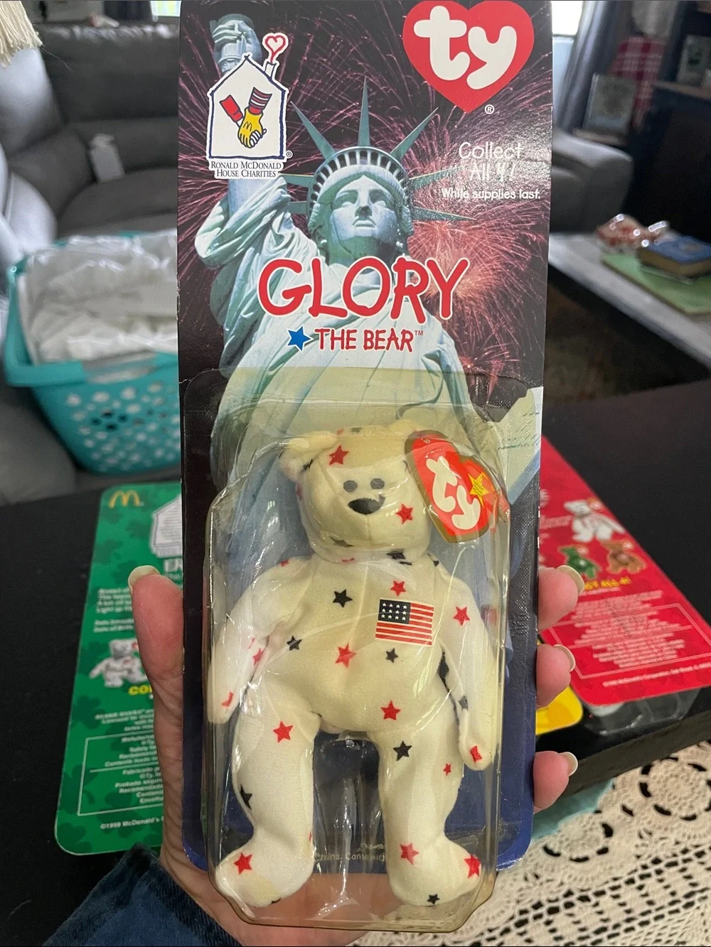 Ty Beanie Baby Collectible Bears - The Set! Glory, Erin, Britannia, Maple